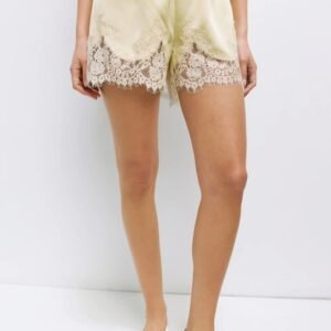 MOD REF | The Sera Short - Yellow/Cream