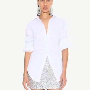 SIMON MILLER | Loch Poplin Button Up - Macadamia