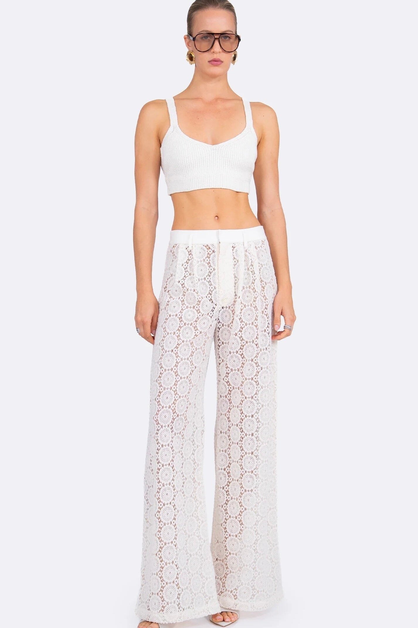 NONCHALANT | Alice Pant - Ivory - Image 3