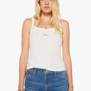 MOTHER | The Teeny Weeny Tank - Whisper White