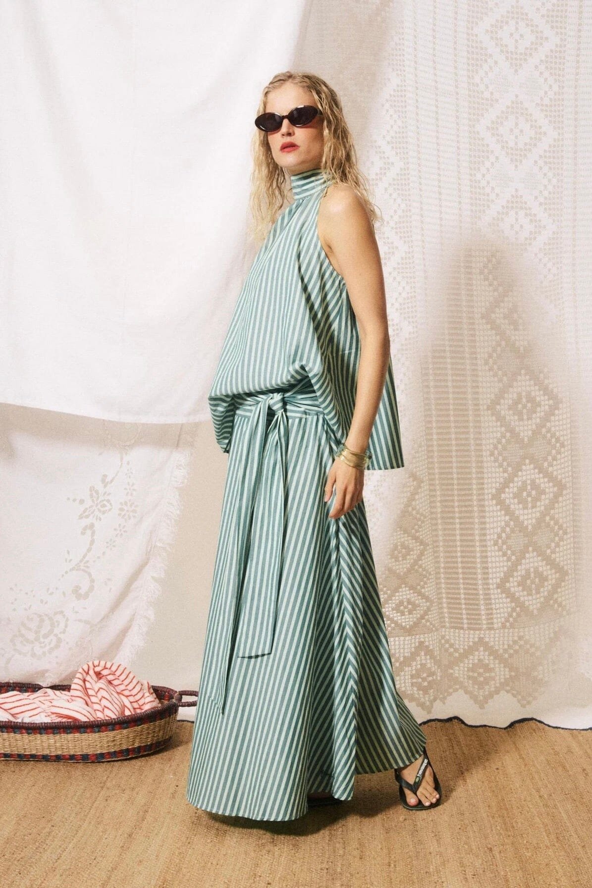FRNCH | Carmine Skirt - Vert Rivage - Image 2